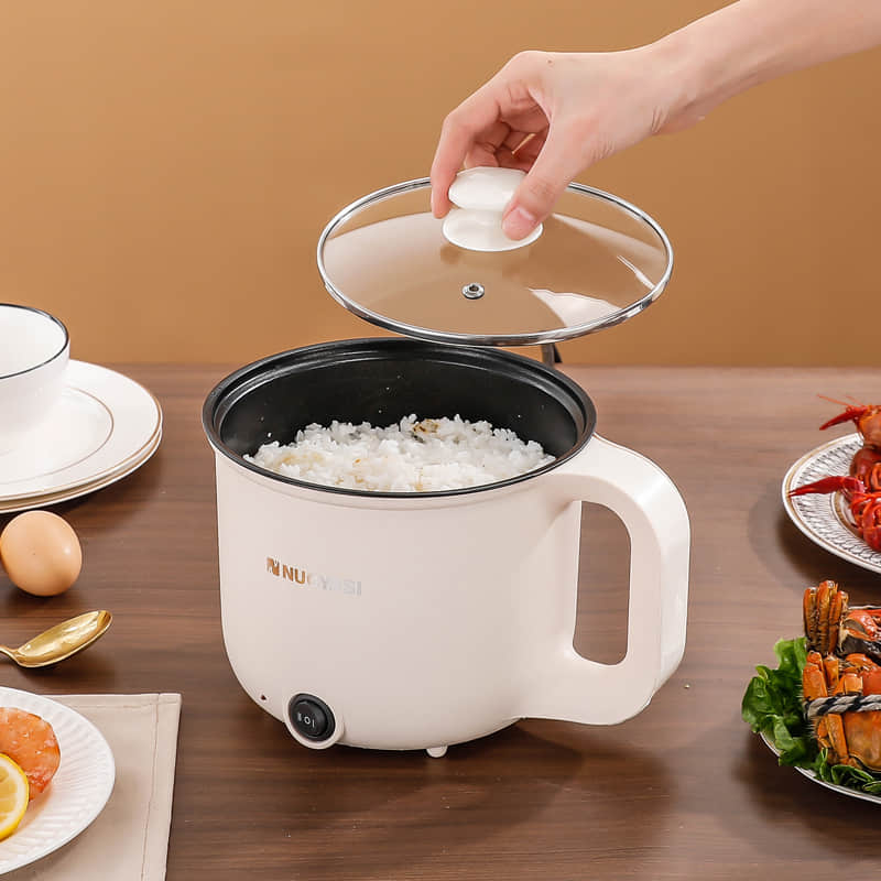 1.8 Liter Electric Cooking Pot with steamer 