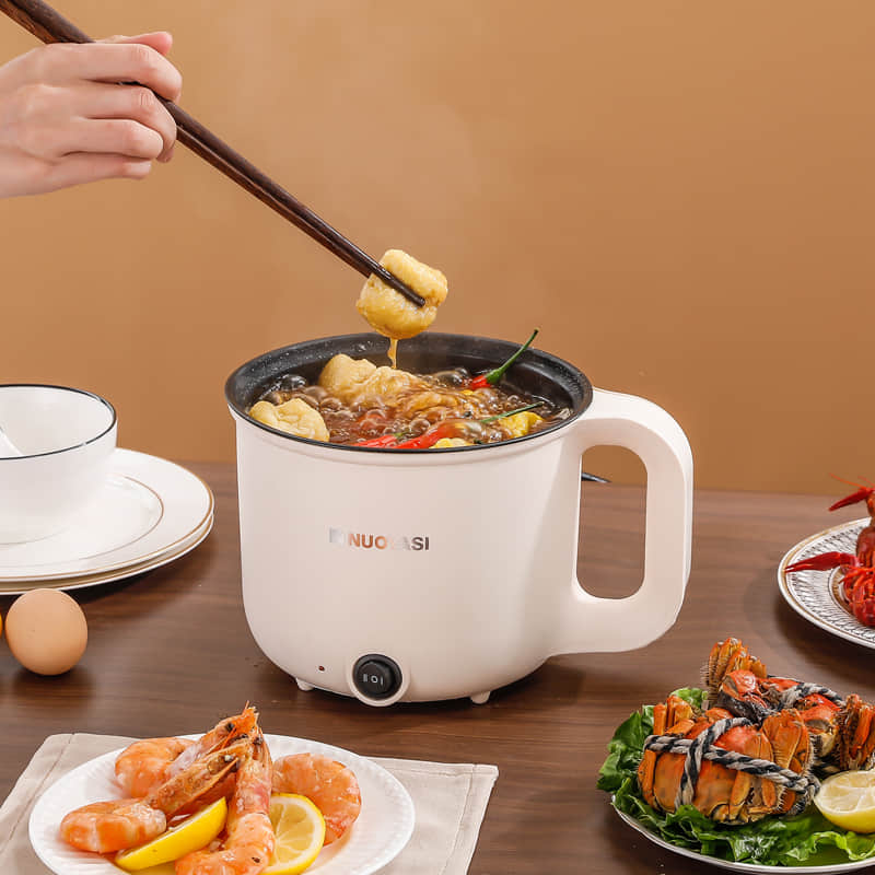 1.8 Liter Electric Cooking Pot with steamer 