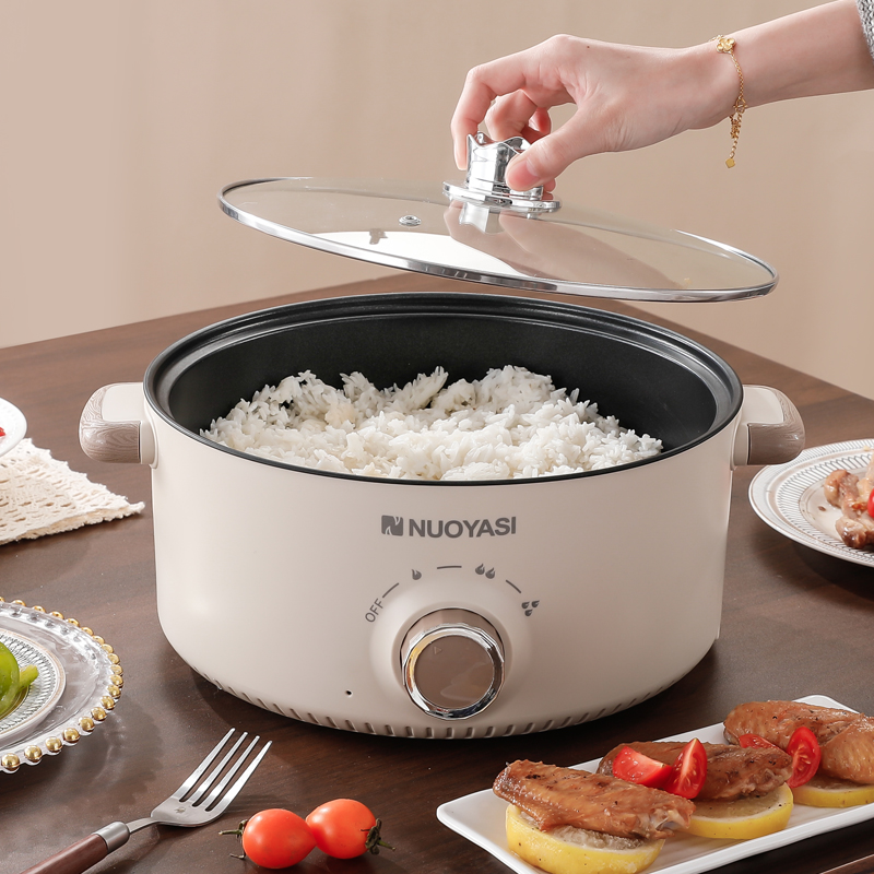 Wholesale Electric Cooking Pot Tempered Glass Lid