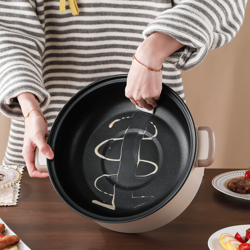 Wholesale Electric Cooking Pot Tempered Glass Lid