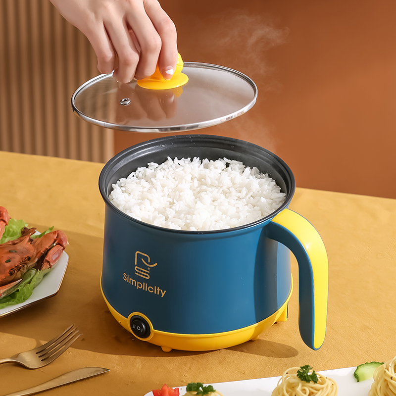1.8 Liter Electric Cooking Pot for Rice Pot and Portable Electric Hot Pot
