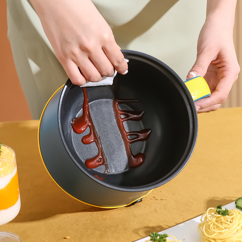 1.8 Liter Electric Cooking Pot for Rice Pot and Portable Electric Hot Pot