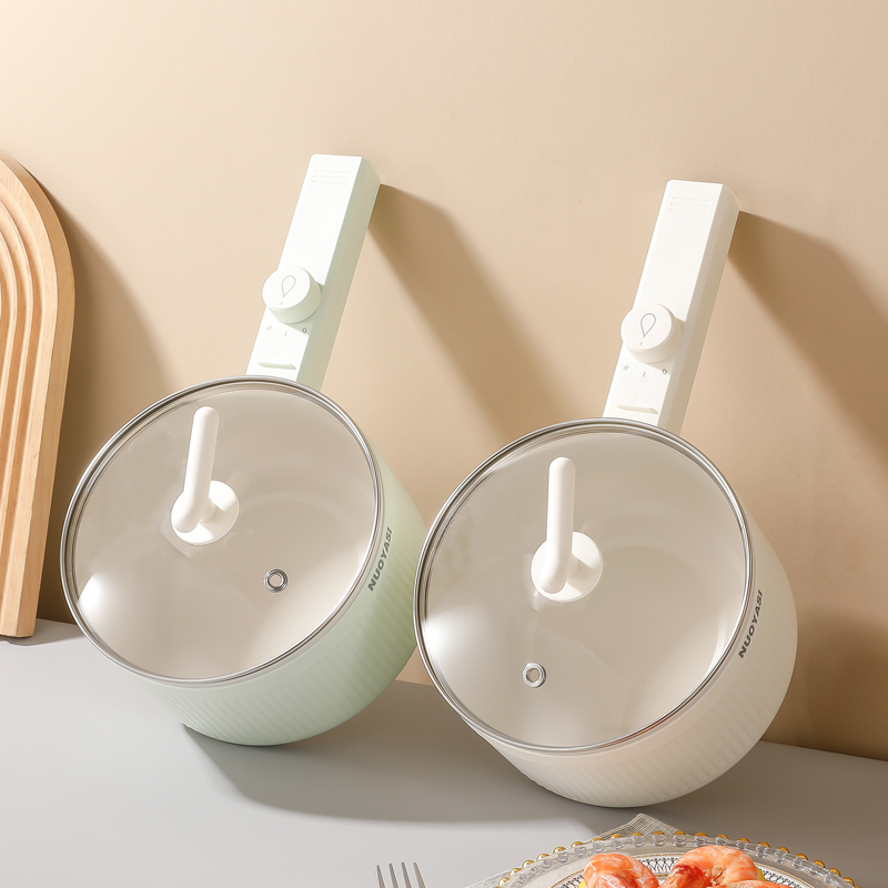 Electric Pot Large Capacity 2L Non-stick Strong Power 600W Multi-purpose with Steamer